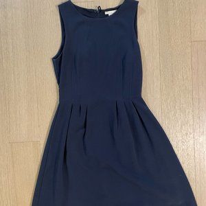 H&M cute dark blue dress